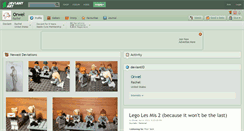 Desktop Screenshot of orwel.deviantart.com