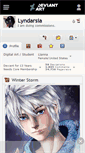 Mobile Screenshot of lyndarsia.deviantart.com