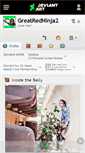 Mobile Screenshot of greatredninja2.deviantart.com