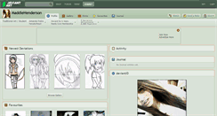Desktop Screenshot of maddiehenderson.deviantart.com