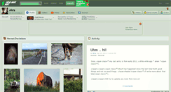 Desktop Screenshot of akra.deviantart.com
