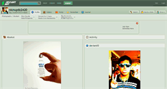 Desktop Screenshot of nicnuydz2420.deviantart.com