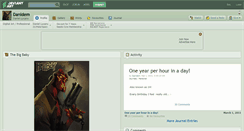 Desktop Screenshot of danidem.deviantart.com