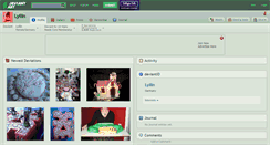 Desktop Screenshot of lyilin.deviantart.com