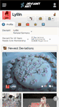 Mobile Screenshot of lyilin.deviantart.com