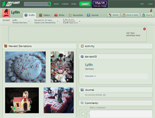 Tablet Screenshot of lyilin.deviantart.com