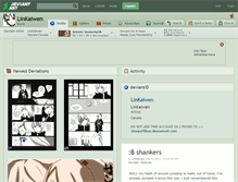 Tablet Screenshot of linkaiwen.deviantart.com