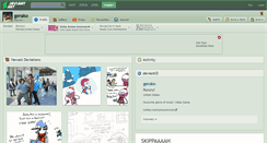 Desktop Screenshot of gerako.deviantart.com