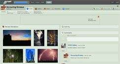 Desktop Screenshot of devouring-strossus.deviantart.com