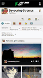 Mobile Screenshot of devouring-strossus.deviantart.com