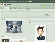 Tablet Screenshot of barchiel-art.deviantart.com