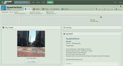 Desktop Screenshot of equestrianstock.deviantart.com