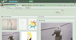 Desktop Screenshot of obsessiveartpulsive.deviantart.com