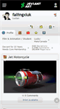 Mobile Screenshot of fallingxluk.deviantart.com