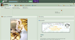 Desktop Screenshot of mikiko.deviantart.com