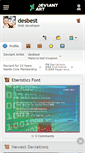 Mobile Screenshot of desbest.deviantart.com