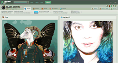 Desktop Screenshot of black-crown.deviantart.com