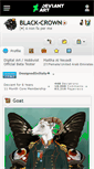 Mobile Screenshot of black-crown.deviantart.com