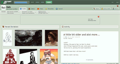 Desktop Screenshot of mats.deviantart.com