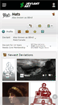 Mobile Screenshot of mats.deviantart.com