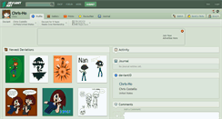 Desktop Screenshot of chris-ho.deviantart.com