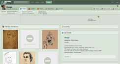 Desktop Screenshot of meags.deviantart.com