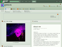 Tablet Screenshot of palmira-ira.deviantart.com