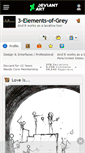 Mobile Screenshot of 3-elements-of-grey.deviantart.com