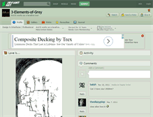 Tablet Screenshot of 3-elements-of-grey.deviantart.com