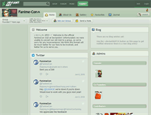 Tablet Screenshot of fanime-con.deviantart.com