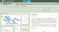 Desktop Screenshot of animaniac21285.deviantart.com