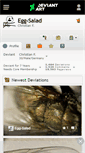 Mobile Screenshot of egg-salad.deviantart.com