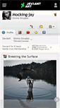 Mobile Screenshot of mocking-jay.deviantart.com