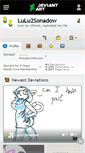 Mobile Screenshot of lulu2sonadow.deviantart.com