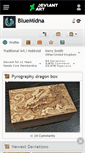 Mobile Screenshot of bluemidna.deviantart.com