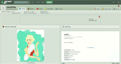 Desktop Screenshot of cocorinna.deviantart.com