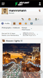 Mobile Screenshot of mannromann.deviantart.com