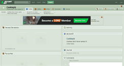Desktop Screenshot of cookieplz.deviantart.com