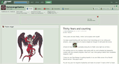 Desktop Screenshot of demonangelsakina.deviantart.com