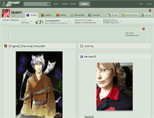 Tablet Screenshot of layann.deviantart.com