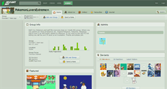 Desktop Screenshot of pokemonluversextreme.deviantart.com