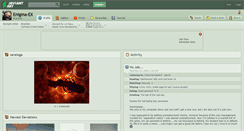 Desktop Screenshot of enigma-ex.deviantart.com