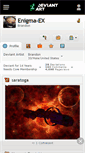Mobile Screenshot of enigma-ex.deviantart.com