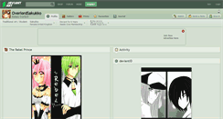 Desktop Screenshot of overlordsakukko.deviantart.com