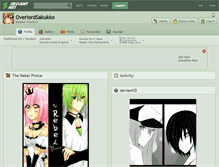 Tablet Screenshot of overlordsakukko.deviantart.com