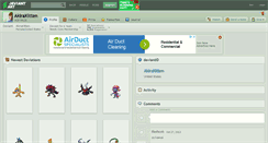 Desktop Screenshot of akirakitten.deviantart.com