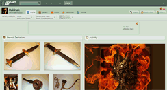 Desktop Screenshot of makinak.deviantart.com