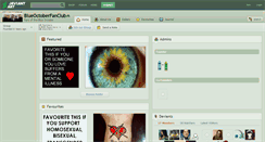 Desktop Screenshot of blueoctoberfanclub.deviantart.com