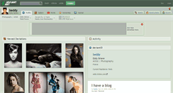 Desktop Screenshot of beddy.deviantart.com