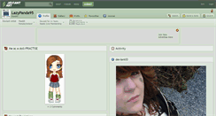 Desktop Screenshot of lazypanda95.deviantart.com